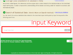 Input Keyword